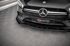 Maxton Design Street Pro Frontsplitter + Flaps Mercedes A35 AMG / AMG-Line Aero Pack W177