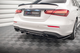 Maxton Design Achtersplitter (met verticale spijlen) Mercedes-Benz E AMG-Line Sedan W213 Facelift