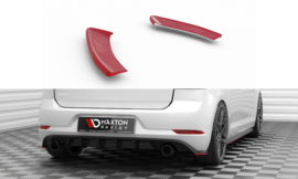 Maxton Design Achterzijde splitters V.2 Volkswagen Golf GTI Mk7 Facelift