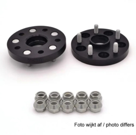 H&R DRM-Systeem Spoorverbrederset 30mm per as - Steekmaat 5x108 - Naaf 63,3mm - Boutmaat M14x1,5 - passend voor Ford/Jaguar/Volvo - Zwart