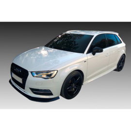 Voorspoiler passend voor Audi A3 (8V) Sportback/HB/Sedan/Cabrio 2012-2016 (ABS)