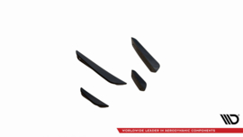 Maxton Design VOORBUMPERVLEUGELS (CANARDS) AUDI RS3 8Y Gloss Black