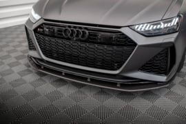 Maxton Design Carbon Fiber Front Splitter Audi RS6 C8 / RS7 C8