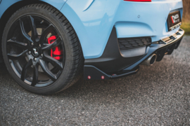 Maxton Design Achterzijde splitters V.7 + flappen Hyundai I30 N Mk3 Hatchback