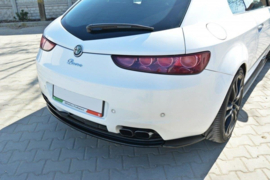 Maxton Design CENTRALE ACHTER SPLITTER ALFA ROMEO BRERA (ZONDER VERTICALE SPIJLEN) Gloss Black