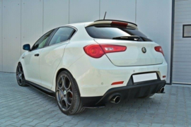 Maxton Design REAR SIDE SPLITTERS ALFA ROMEO GIULIETTA Gloss Black