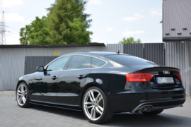 Maxton Design SPOILERKAP AUDI S5 / A5 / A5 S-LINE 8T / 8T FL SPORTBACK Gloss Black