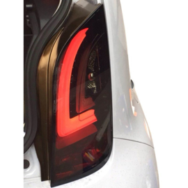 Set LED Achterlichten passend voor Volkswagen Up! & Skoda Citigo 2011- - Zwart/Smoke/Goud