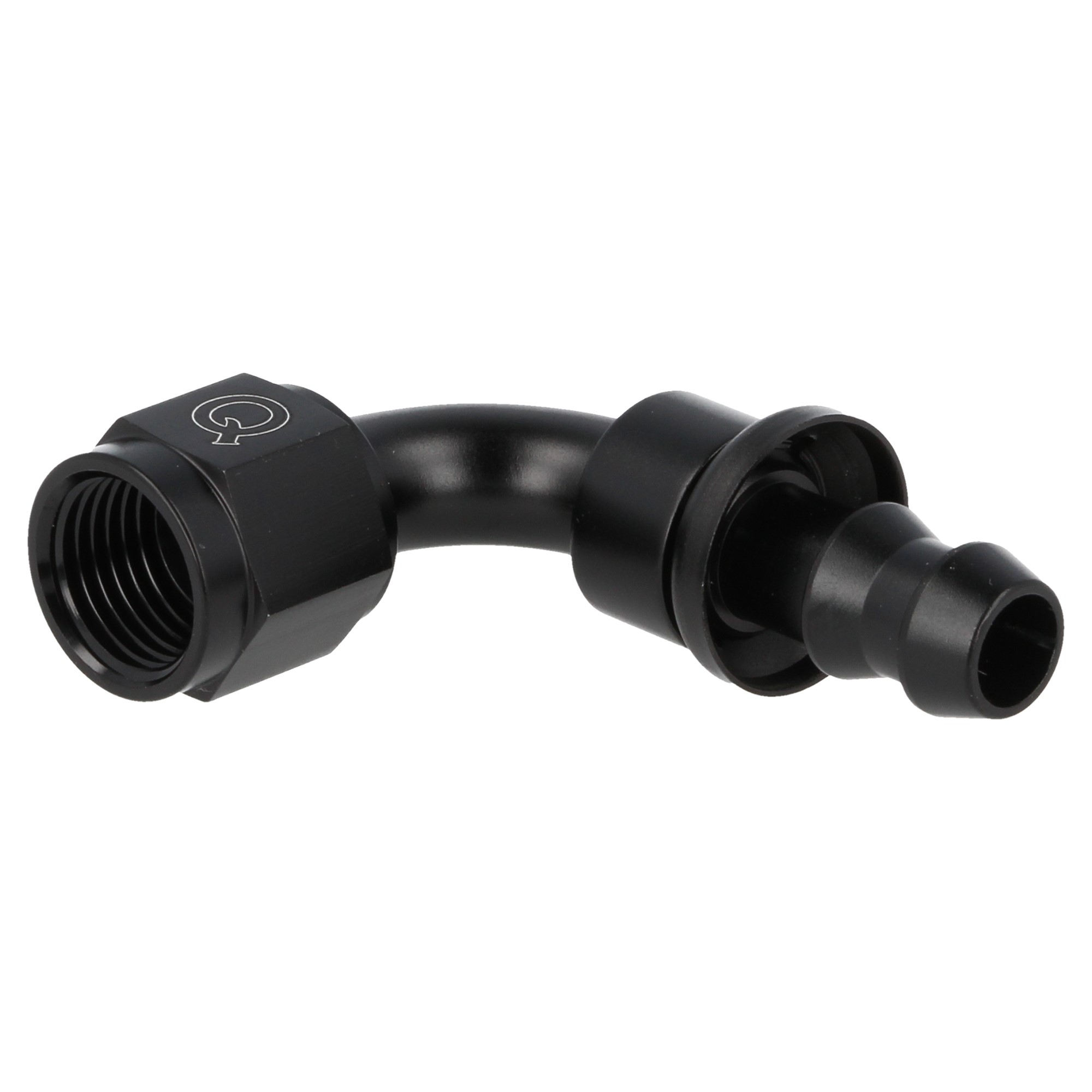 QSP slang adapter push-on 90° AN10