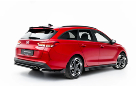 Maxton Design Achterspoilers V.2 + flaps geschikt voor Hyundai I30 N-Line Wagon Mk3 Facelift