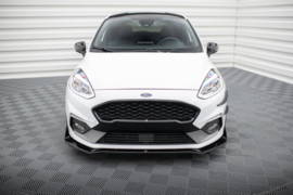 Maxton Design Frontsplitter V.4 + kleppen Ford Fiesta ST / ST-Line