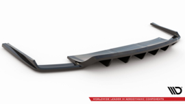 Maxton Design Achtersplitter (met verticale stangen) Audi SQ7 Mk2