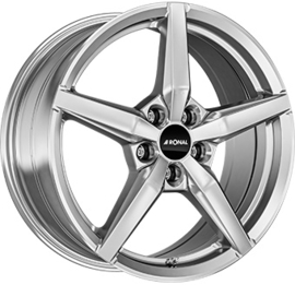 RONAL R69 18inch 8,0j 5/112 ET35 Naaf 76mm Hyper Zilver