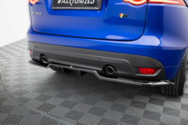 Maxton Design Achtersplitter (met verticale stangen) Jaguar F-Pace R-Sport Mk1
