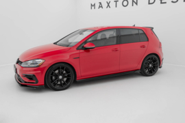 Maxton Design Set Splitters V.1 Volkswagen Golf R Hatchback Mk7 Facelift