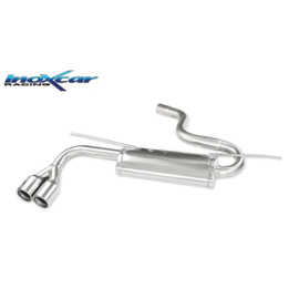 100% RVS Sportuitlaat passend voor Audi A3 (8V) Sportback 1.8 TFSI 180pk 2013- 2x80mm