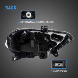 VLAND LED RGB-koplampen voor Ford Mustang 2018-2023 Aftermarket-koplampen