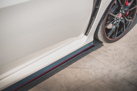 Maxton Design Race Duurzaamheid Zijskirts Diffusers V.2 Honda Civic X Type-R