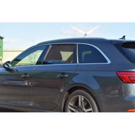 Set Car Shades passend voor Audi A4 B9 Avant 2015- (6-delig)