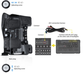 VLAND LED-projectorkoplampen voor 2017-2019 Ford F250 F350 F450 F550