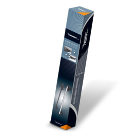 Universele Dakdragerset Twinny Load Logico Key 120cm Zwart Staal voor auto's met open reling