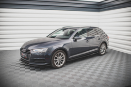 Maxton Design SIDESKIRTS DIFFUSERS AUDI A4 AVANT B9 Gloss Black