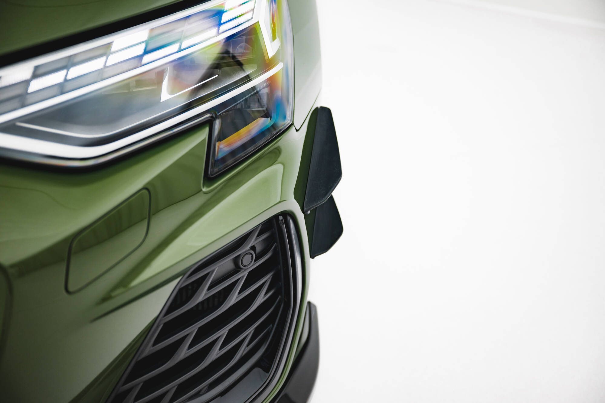 Maxton Design Voorbumpervleugels (Canards) Audi S3 Sportback / A3 S-line Sportback 8Y Facelift