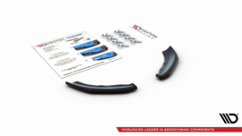 Maxton Design ACHTERZIJDE SPLITTERS Volkswagen Polo GTI Mk6 Gloss Black