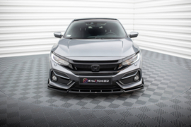 Maxton Design Frontsplitter + kleppen Honda Civic Sport Mk 10