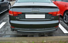Maxton Design SPOILERKAP AUDI A4 S-LINE B9 SEDAN Gloss Black