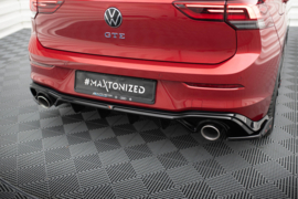 Maxton Design Achterspoiler + Uitlaat Einden Imitatie Volkswagen Golf GTE / R-Line Mk8 / Mk8 Facelift
