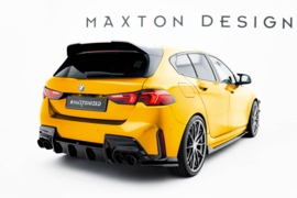 Maxton Design Achterzijde splitters V.1 BMW 1 M-Pack F70 + BMW M135i F70