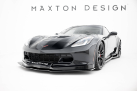 Maxton Design Voorsplitter V.1 Chevrolet Corvette C7