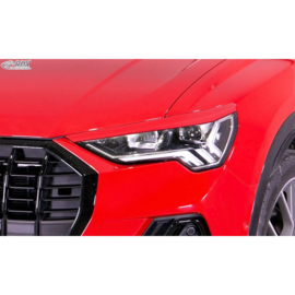 Koplampspoilers passend voor Audi Q3 (F3) incl. Sportback 2019- (ABS)