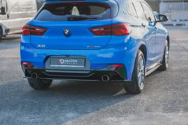 Maxton Design Achterzijde splitters voor BMW X2 F39 M-Pack