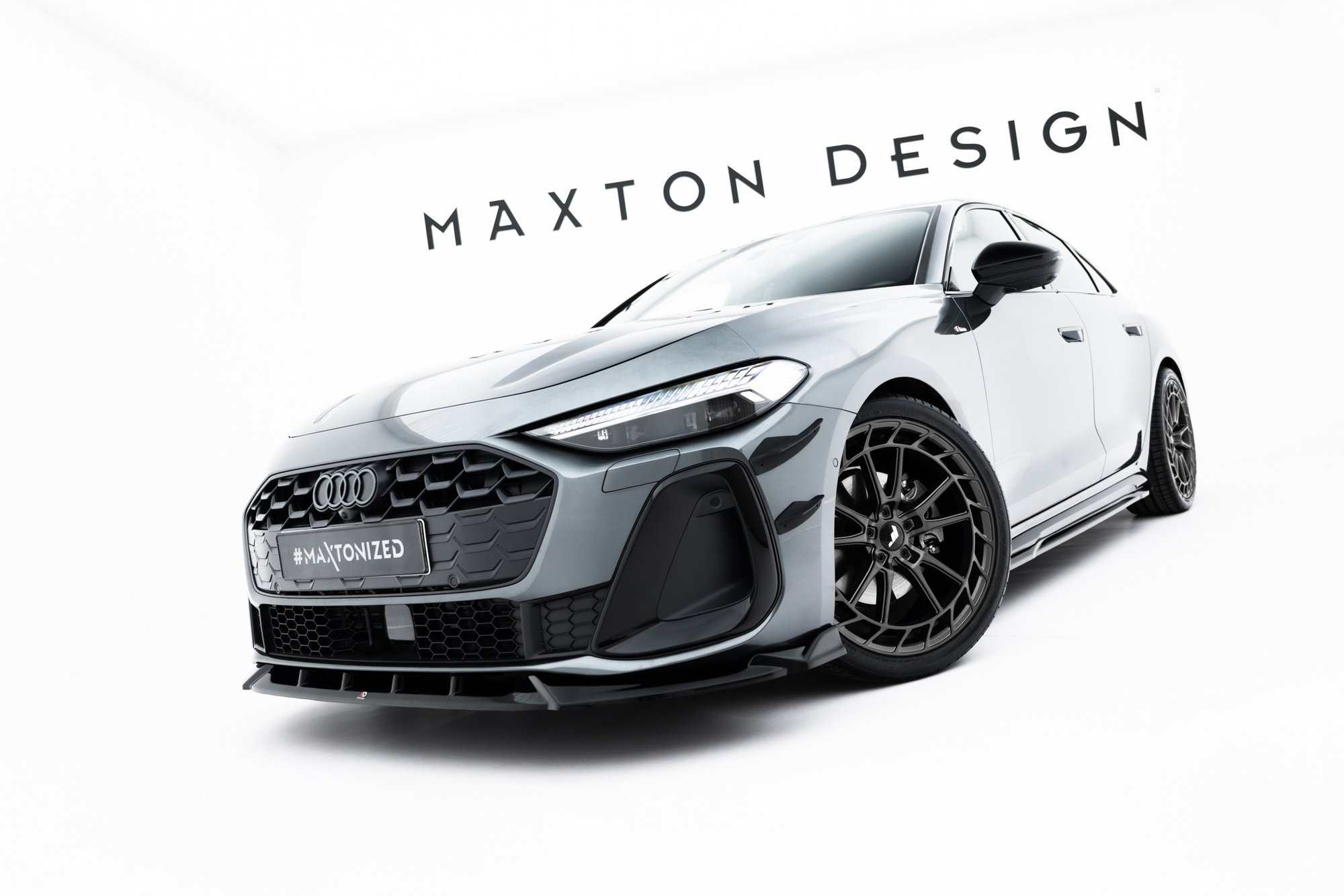 Maxton Design Frontsplitter V.2 Audi A5 S-Line / S5 Sedan / Avant B10