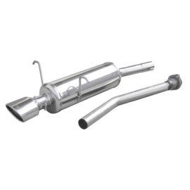 100% RVS Sportuitlaat passend voor BMW 3-Serie E36 320i 1992- 120x80mm