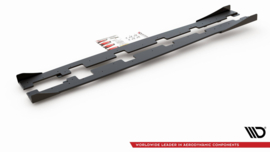 Maxton Design Raceduurzaamheid Zijskirts Diffusers + Flaps Ford Focus RS Mk3