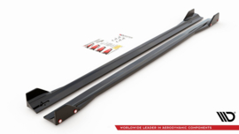 Maxton Design Zijskirts Diffusers V.2 + Flaps Mercedes-AMG A45 S