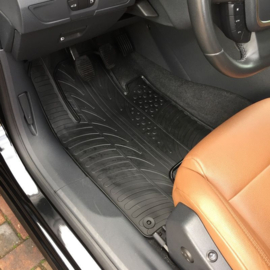 Rubbermatten passend voor Peugeot 508 2011-2018 (T profiel 4-delig + montageclips)