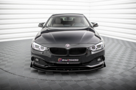 Maxton Design Street Pro Frontsplitter + Flaps BMW 4 Gran Coupe F36
