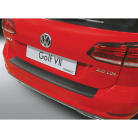 RGM ABS Achterbumper beschermlijst passend voor Volkswagen Golf VII Variant Facelift 2017-2020 (incl. GTI & R) Zwart