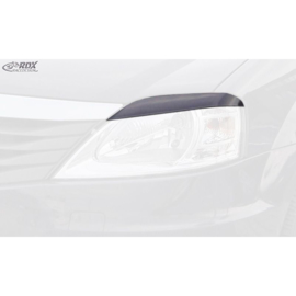 Koplampspoilers passend voor Dacia Logan 2008-2013 (ABS)