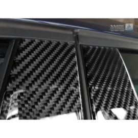 B-Stijl lijsten passend voor BMW 1-Serie F20 5-Deurs 2015- Zwart Carbon