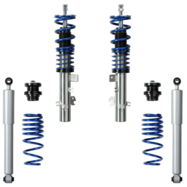 Bonrath Schroefset passend voor Peugeot 207 HB/CC/SW 2006-2014 - Veerpootdiameter 51mm & 208 2012-2019 & 2008 2013-2019 & Citroën C3 II 2009-2016 & DS3 II 2009-2015