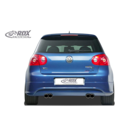 Achterskirt passend voor Volkswagen Golf V HB 3/5-deurs 2003-2008 'R32 clean' (ABS)