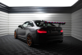 Maxton Design Carbon Spoiler Met Interne Beugels Staanders + LED BMW M2 F87
