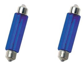 Simoni Racing Festoon Halogeen 'Extreme Rocket' Lampen - 42mm - Wit - Set à 2 stuks