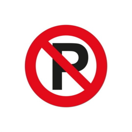 Carpoint Sticker Parkeren Verboden