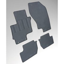 Rubber matten passend voor Mitsubishi Outlander 2012- incl. PHEV (4-delig + montagesysteem)